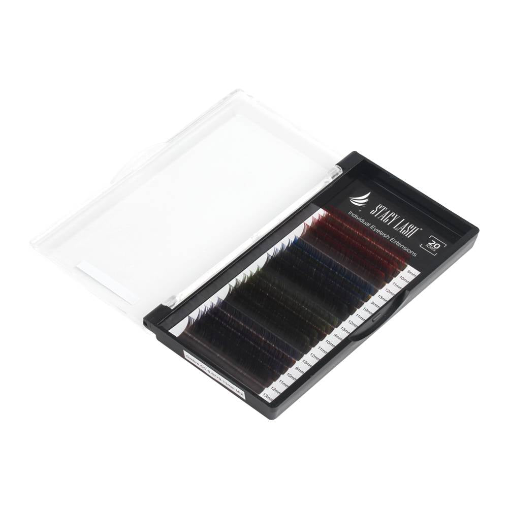 Sale❗️ 20 Rows - Ombre Mink Eyelash Extensions 0.07 / MIX
