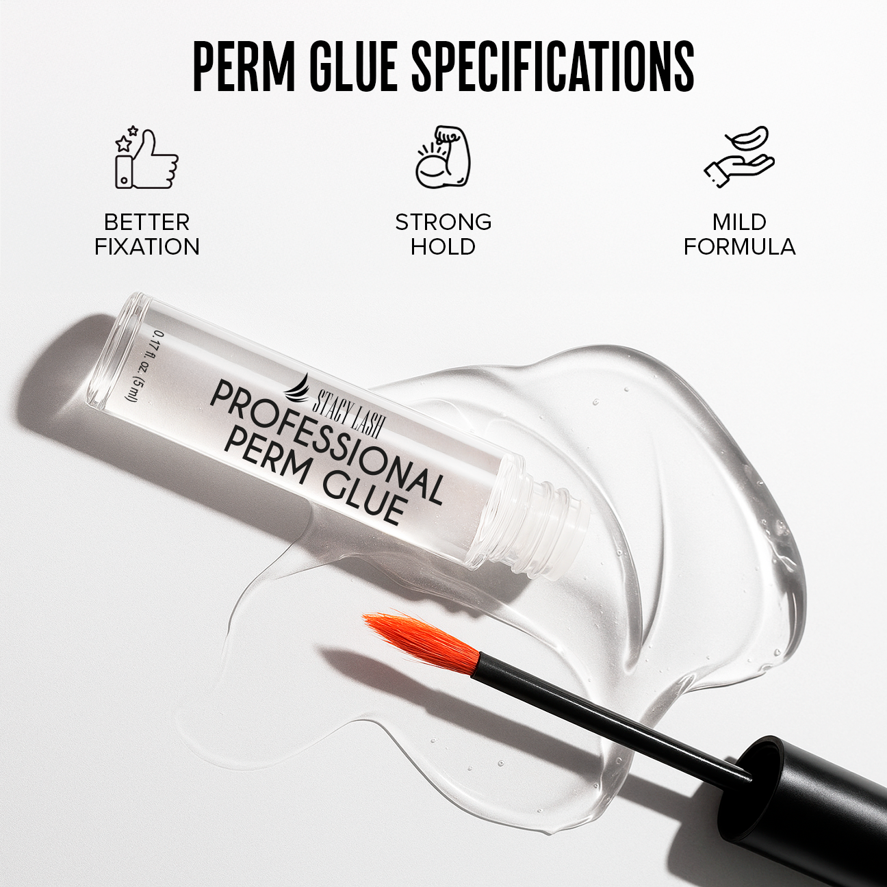 Stacy Lash Professional Perm Glue 0.17 fl. oz. / 5 ml