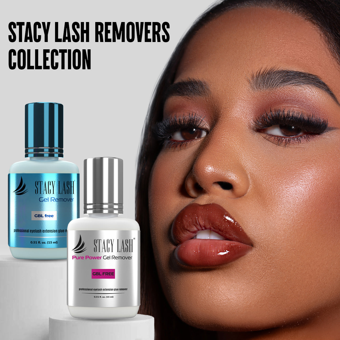 Stacy Lash Pure Power Gel Remover for Eyelash Extension Glue - 15ml