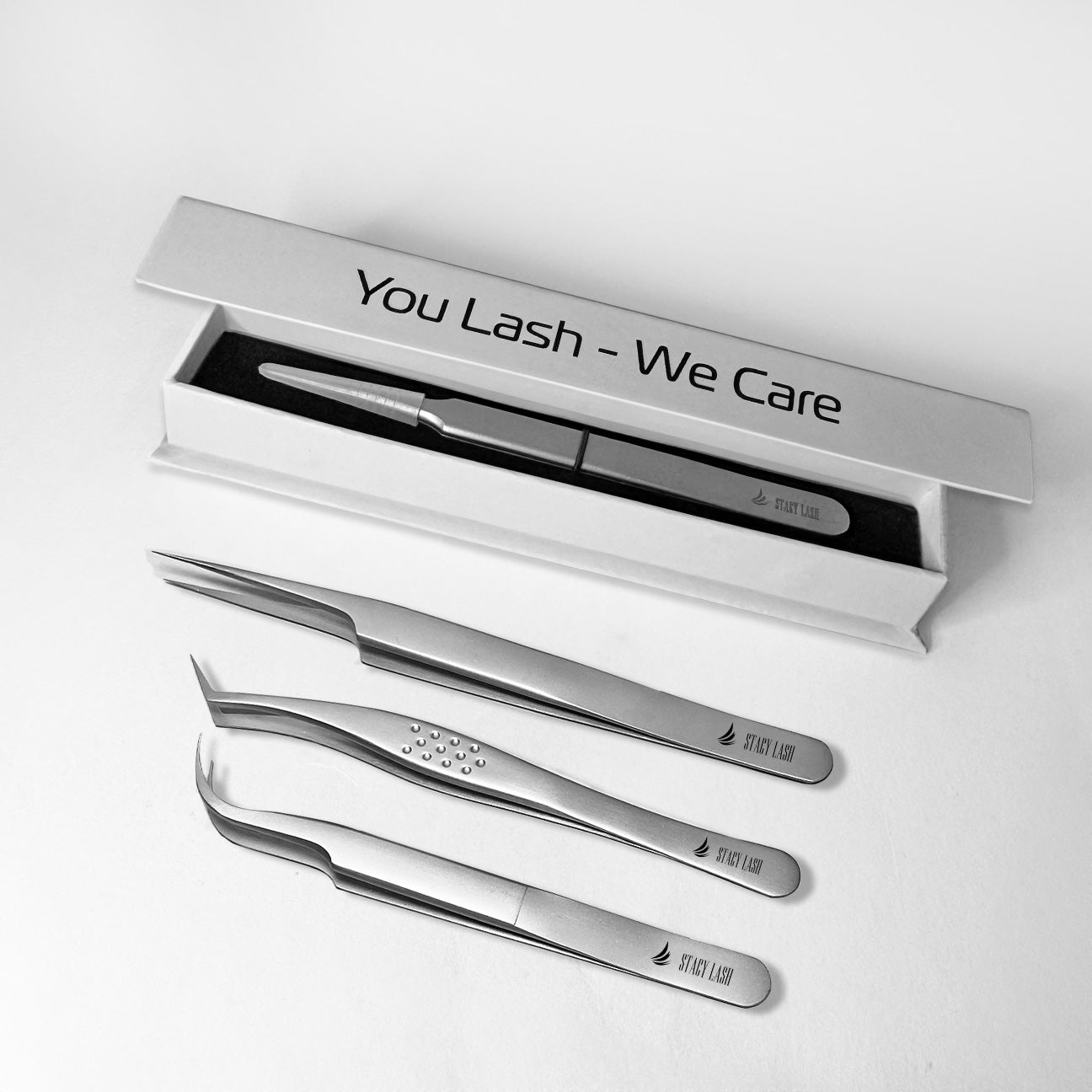 Stacy Lash STL-4 A-Shaped Isolation Eyelash Extension Tweezers