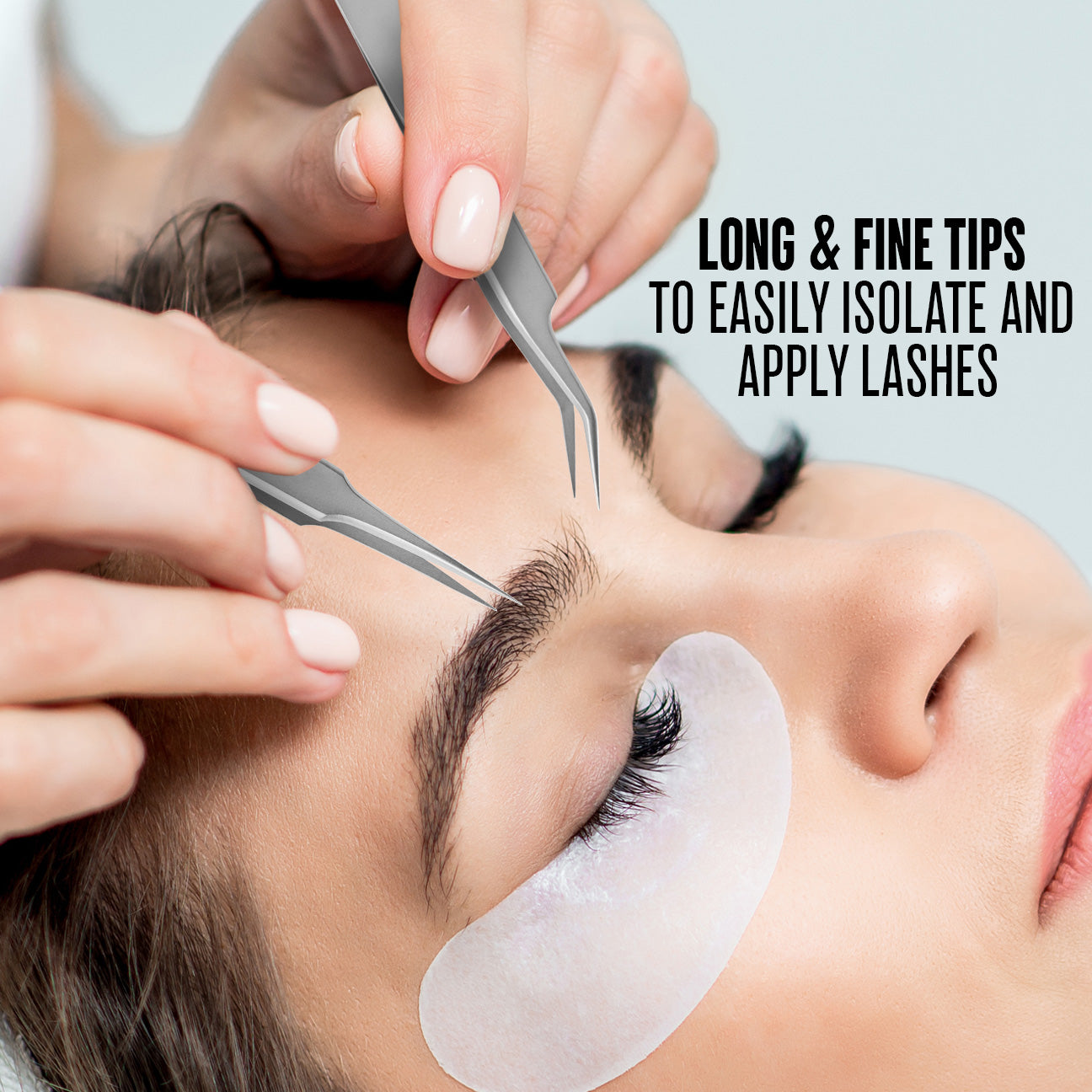 Stacy Lash Bundle: Evolution 5ml & STL-7 Eyelash Extension Tweezers