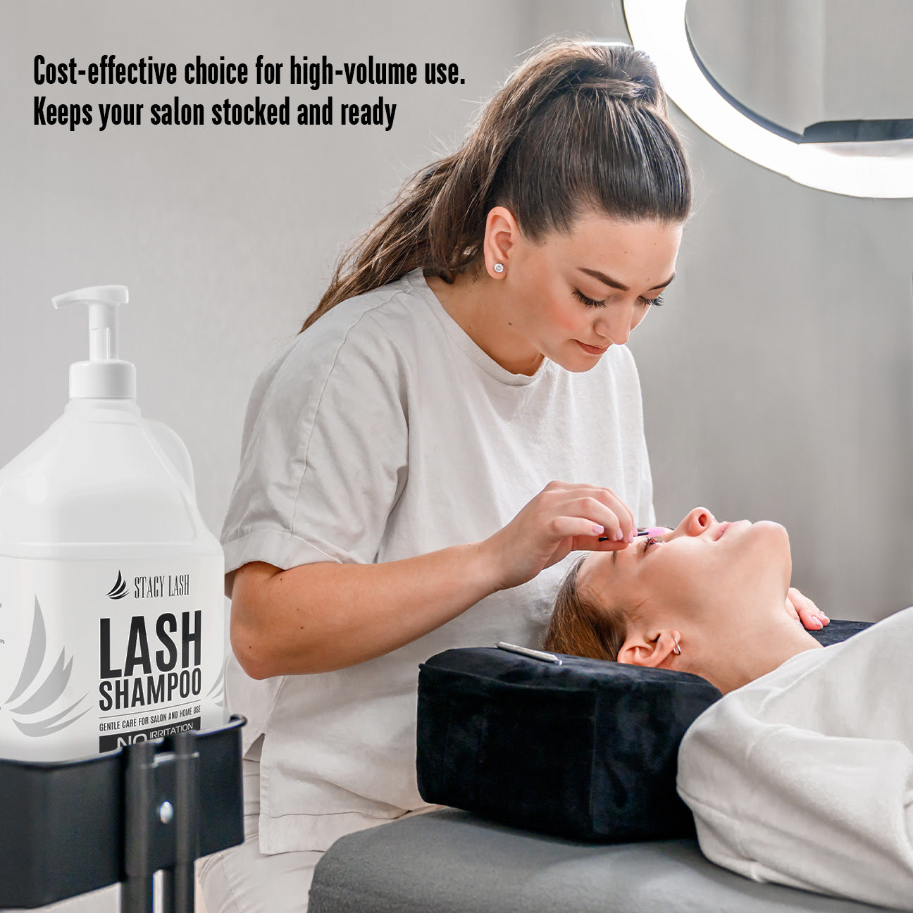 Stacy Lash Shampoo / Foam Cleanser / 1 US Gal / 128 Fl. Oz. / 3.78 L