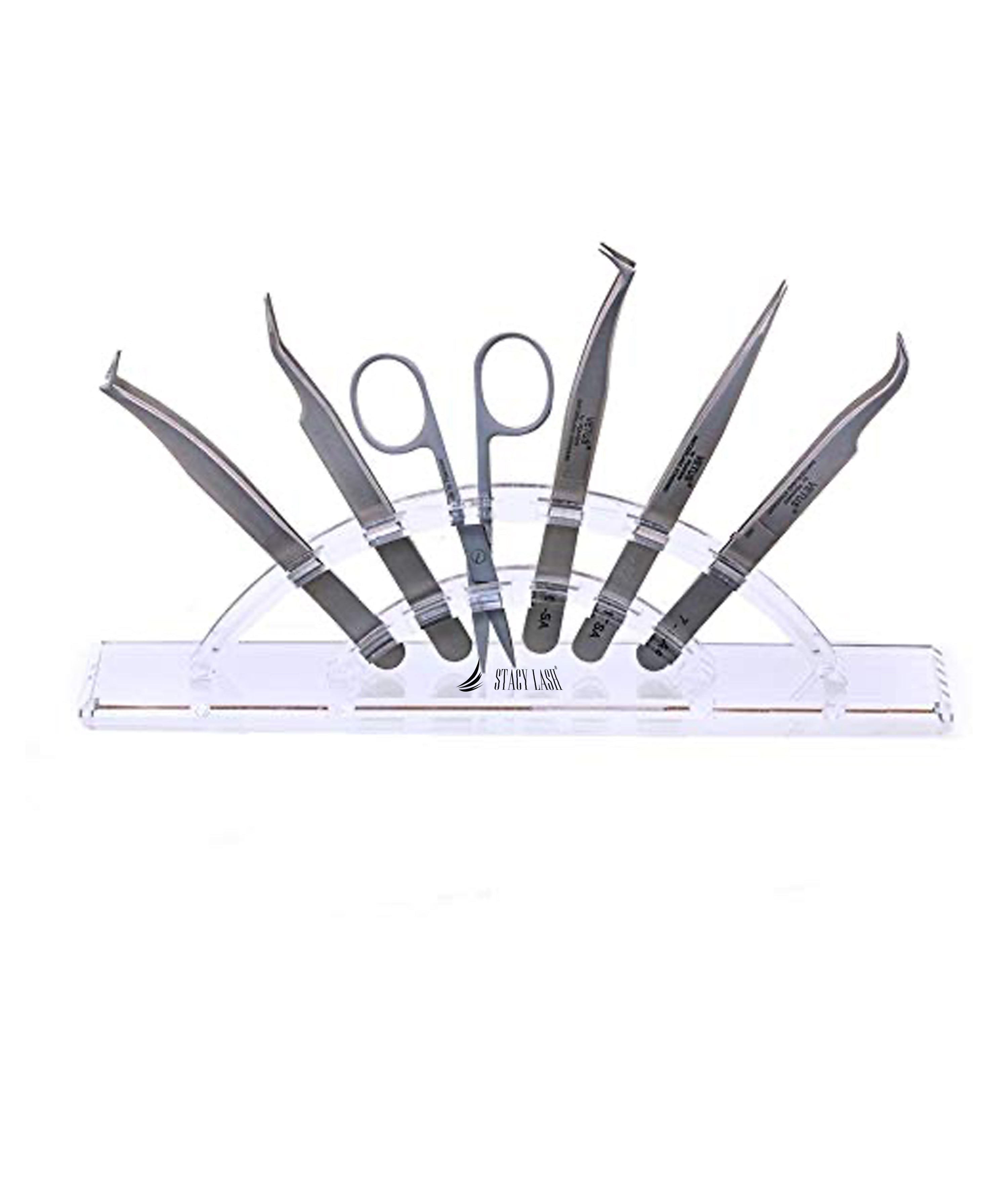Stacy Lash Tweezer Holder - Rounded Storage Rack