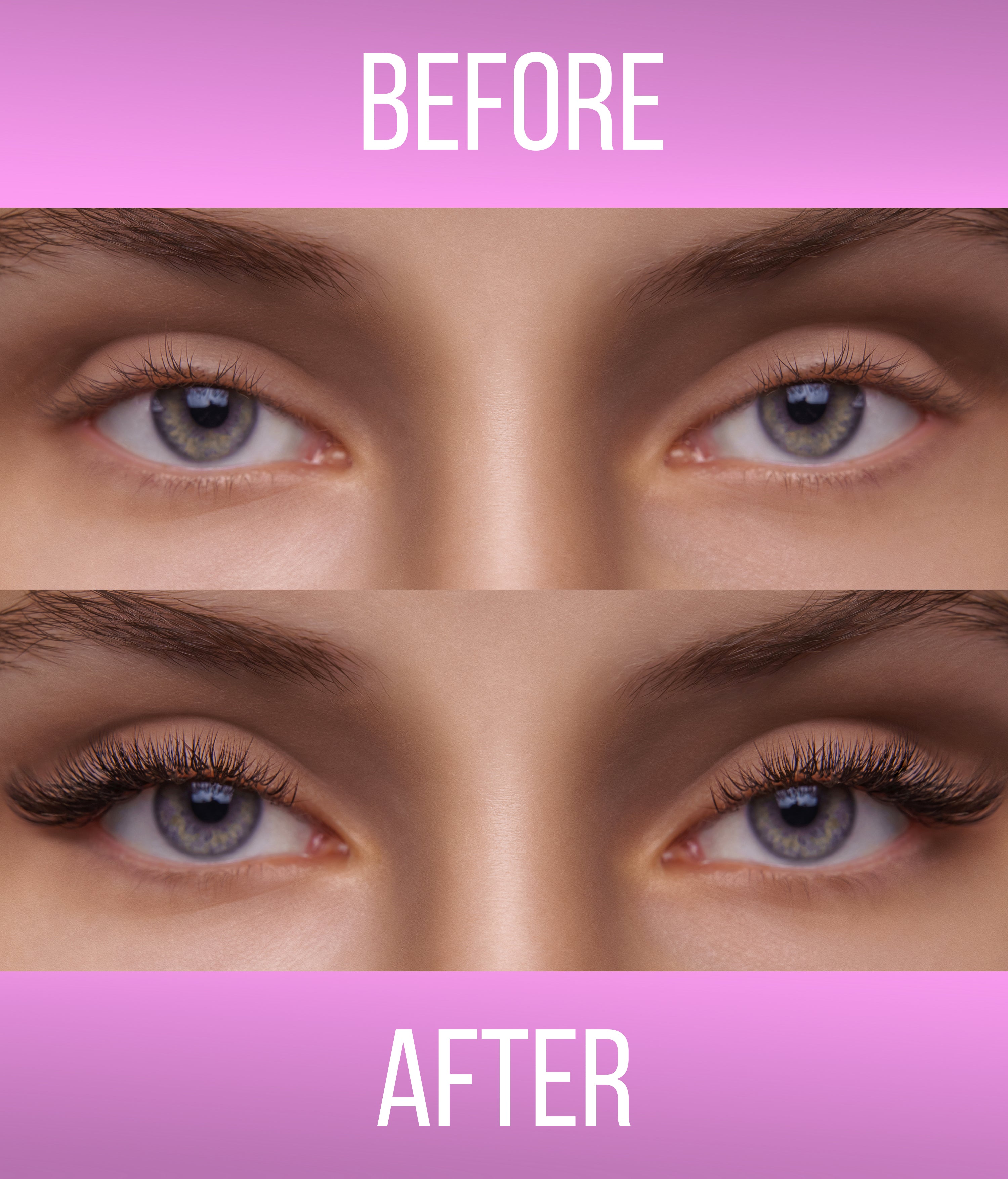 Sale❗️ 20 Rows - Mink Eyelash Extensions D Curl