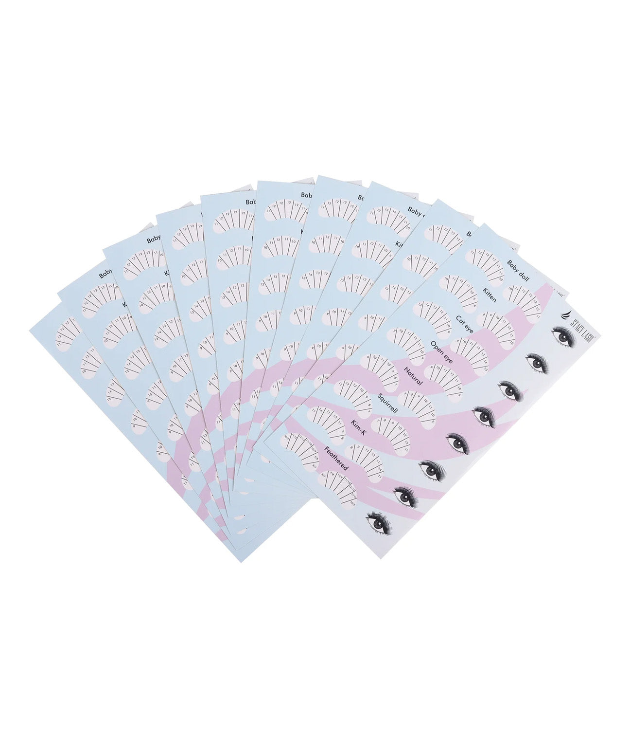 Stacy Lash Maps 10 pcs