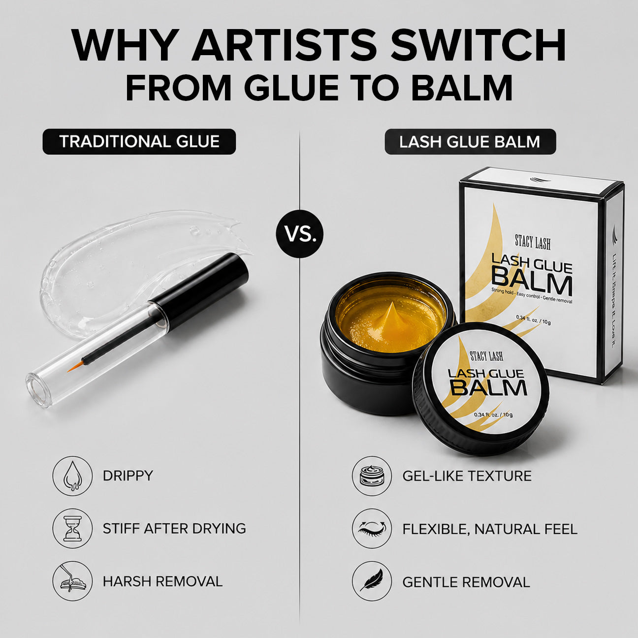 Lash Lift Glue Balm 10g by Stacy Lash