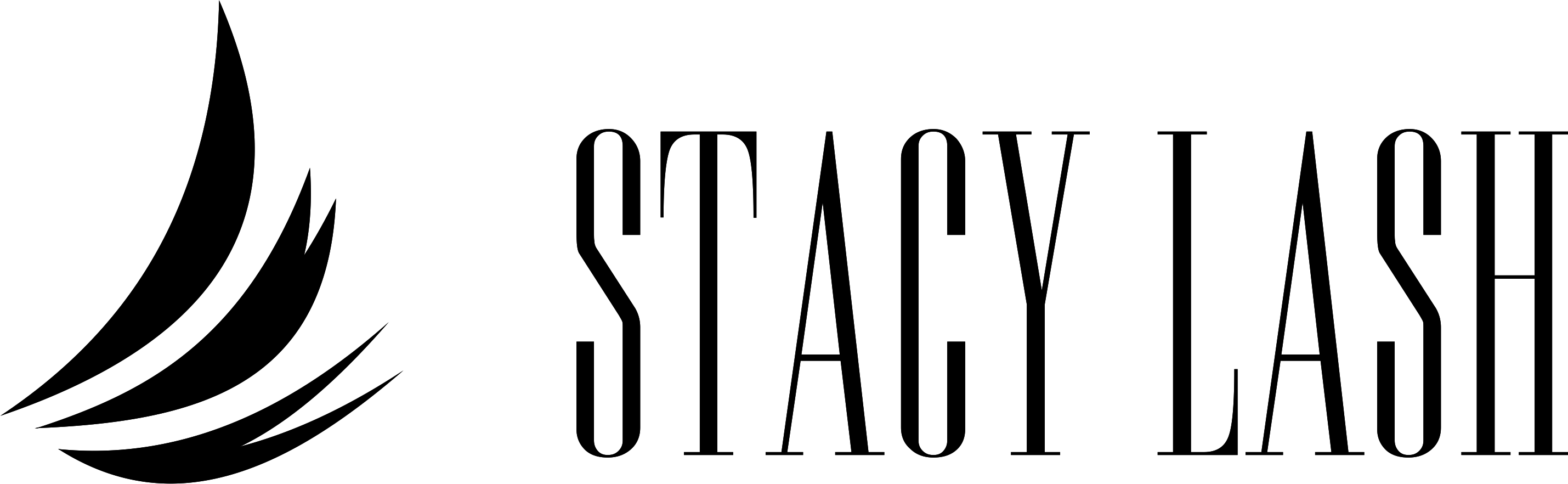Stacy Lash black logo