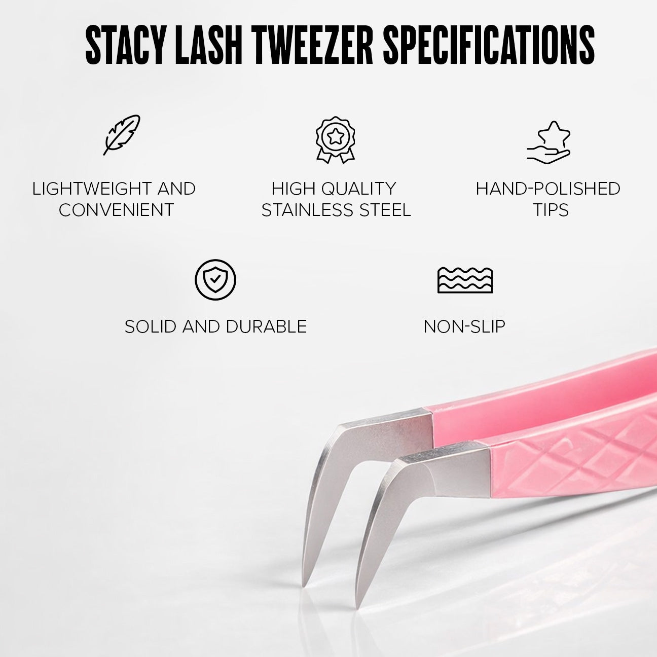Stacy Lash Volume Eyelash Extension Tweezers
