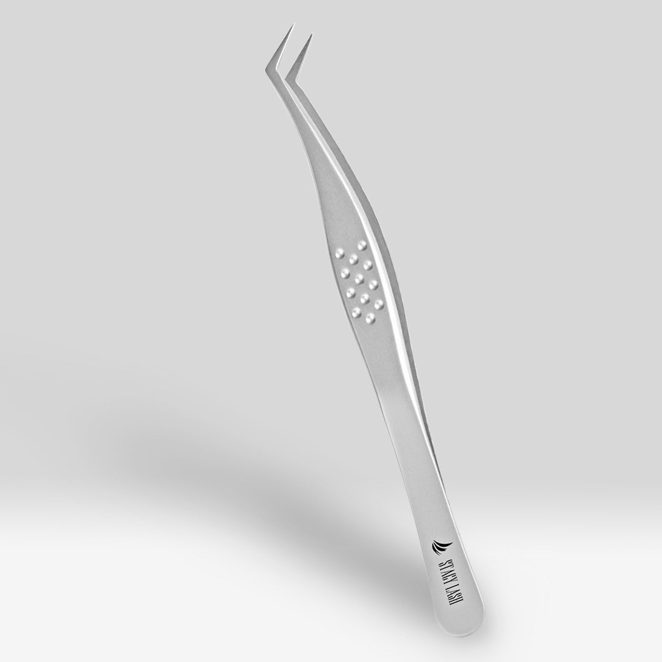 Stacy Lash STL-14 Curved L-Shaped Multifunctional Tweezers for Eyelash Extensions