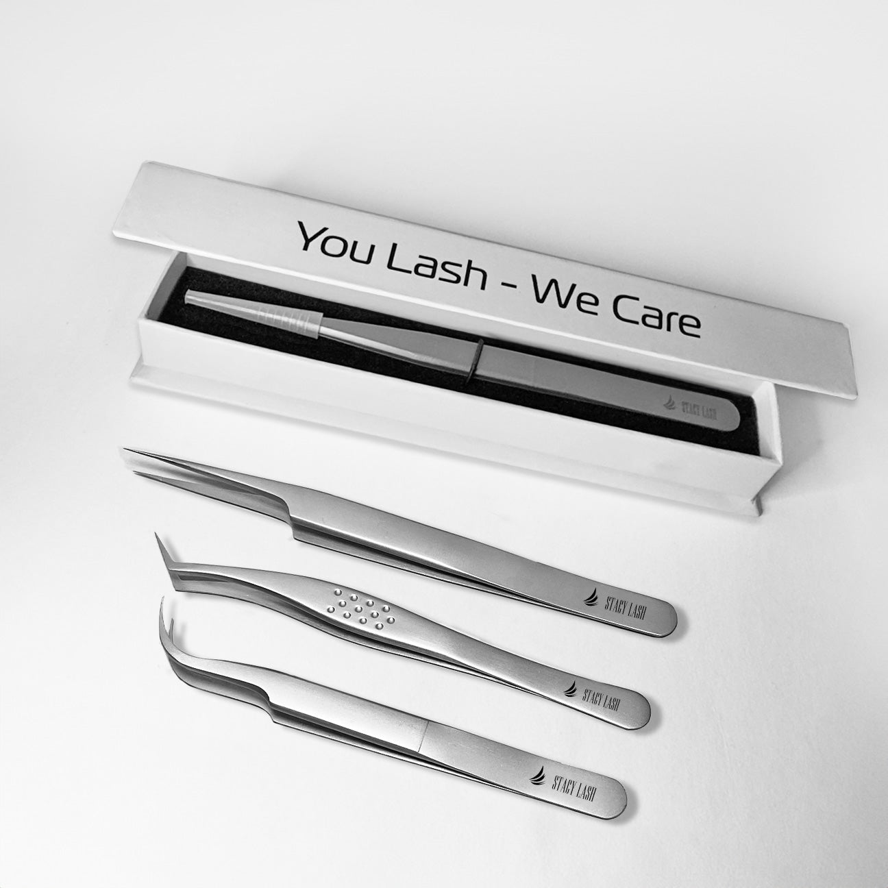 Stacy Lash STL-2 I-Shaped Isolation Tweezers for Eyelash Extensions