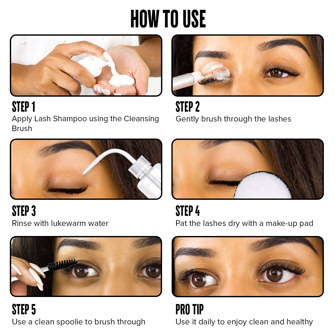STACY LASH Shampoo Kit 100ml