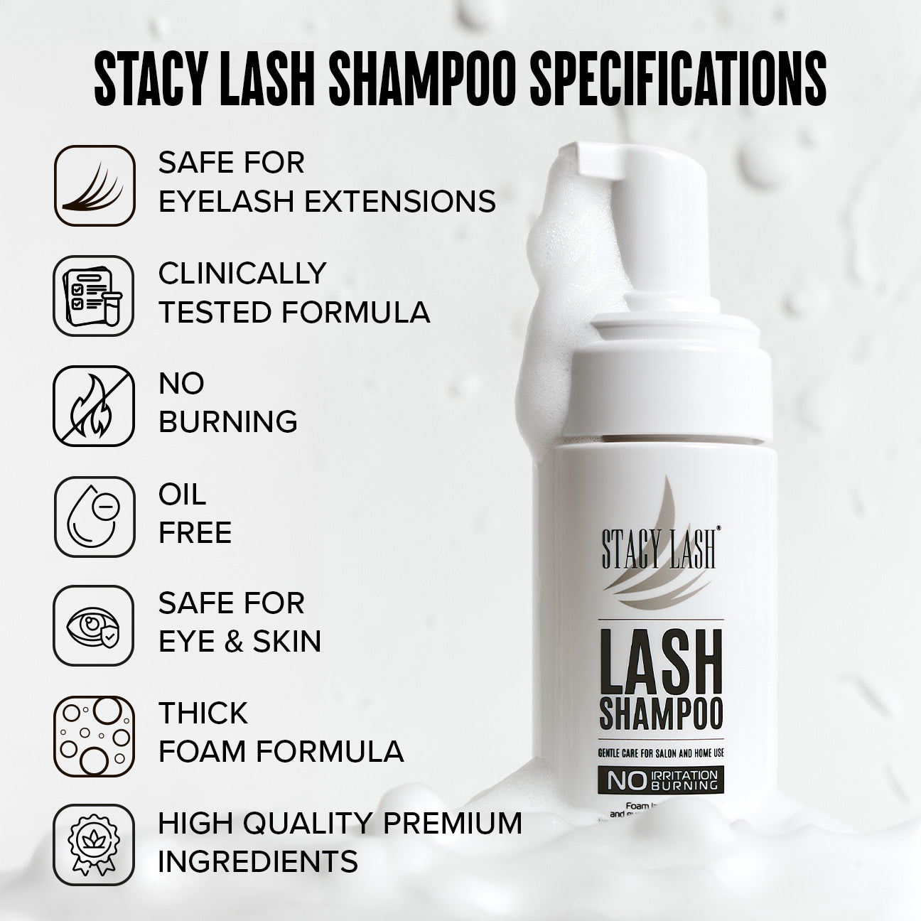 STACY LASH Shampoo Kit 50ml