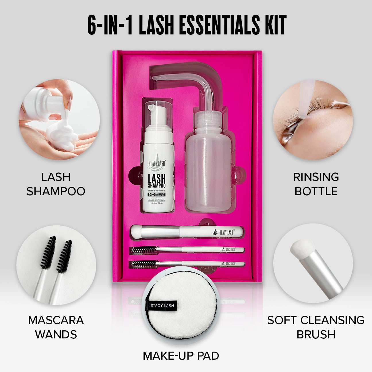 STACY LASH Shampoo Kit 50ml