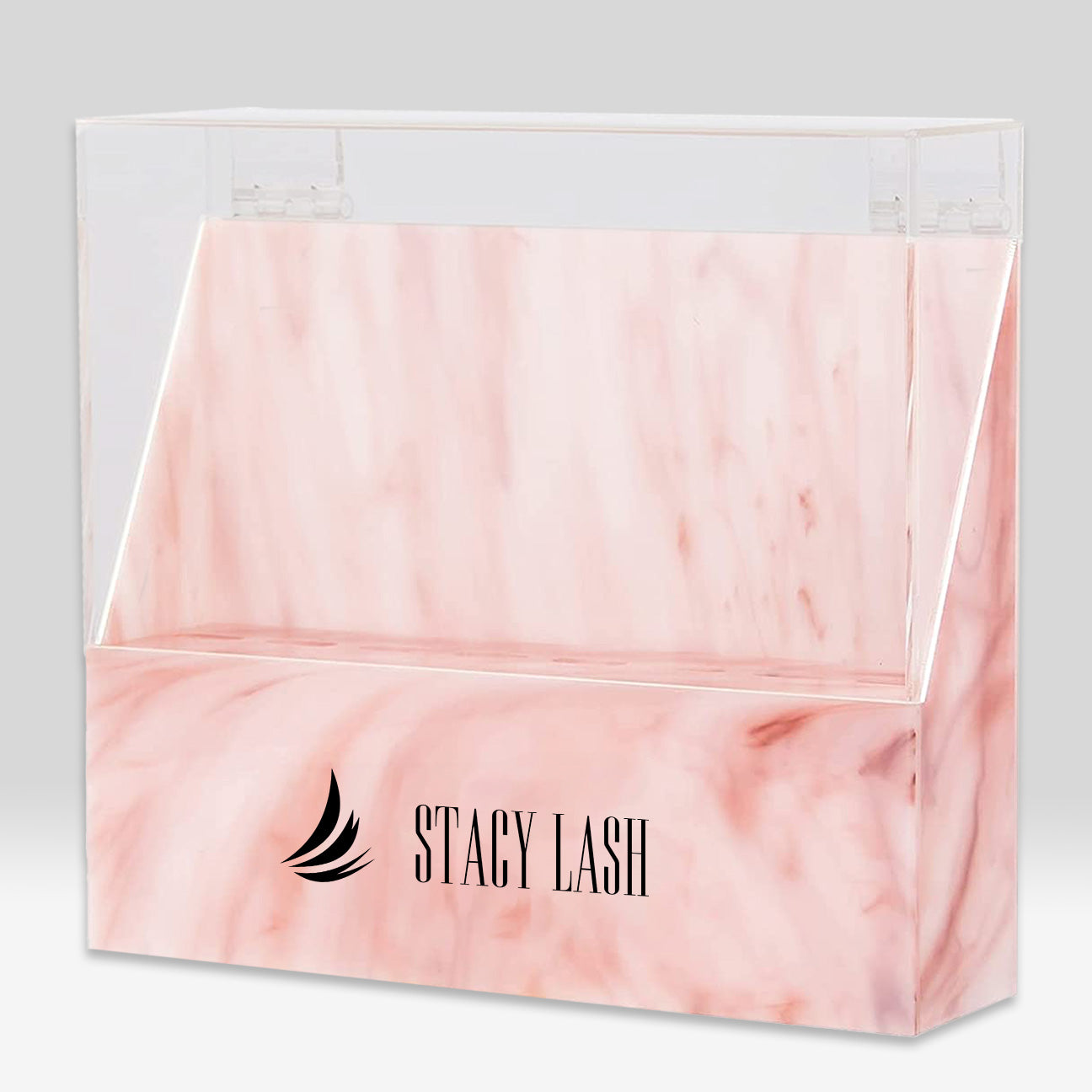 Stacy Lash Tweezer Holder - Storage Rack with Dust Cover