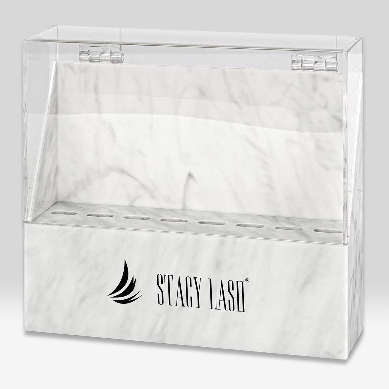 Stacy Lash Tweezer Holder - Storage Rack with Dust Cover